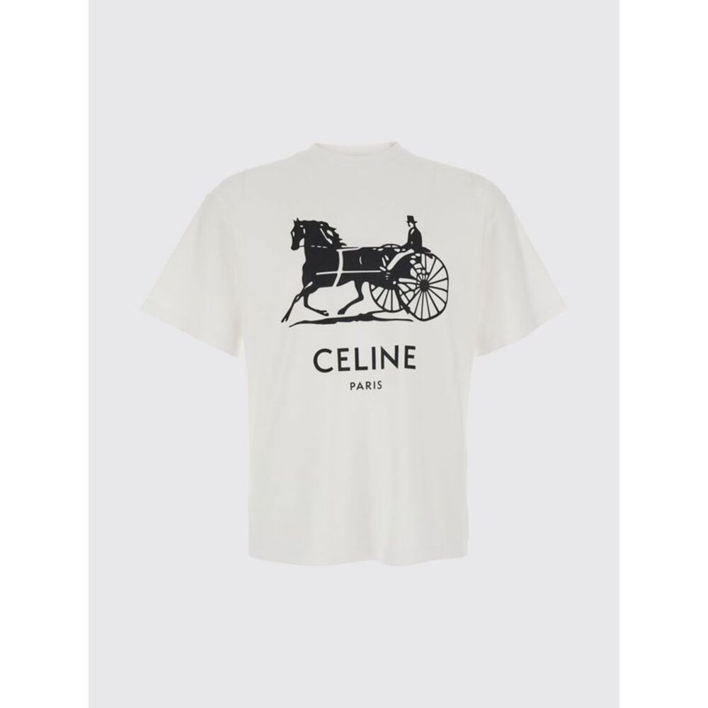 Celine T-Shirt Men White